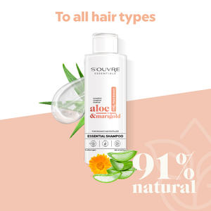 Szampon do włosów - ESSENTIAL SHAMPOO - aloe&marigold