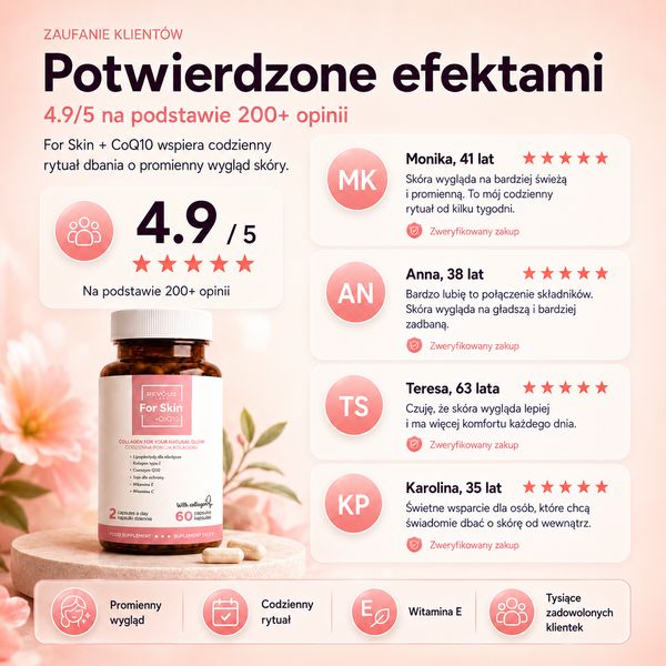 Revous Collagen For Skin + CoQ10 - 60 capsules
